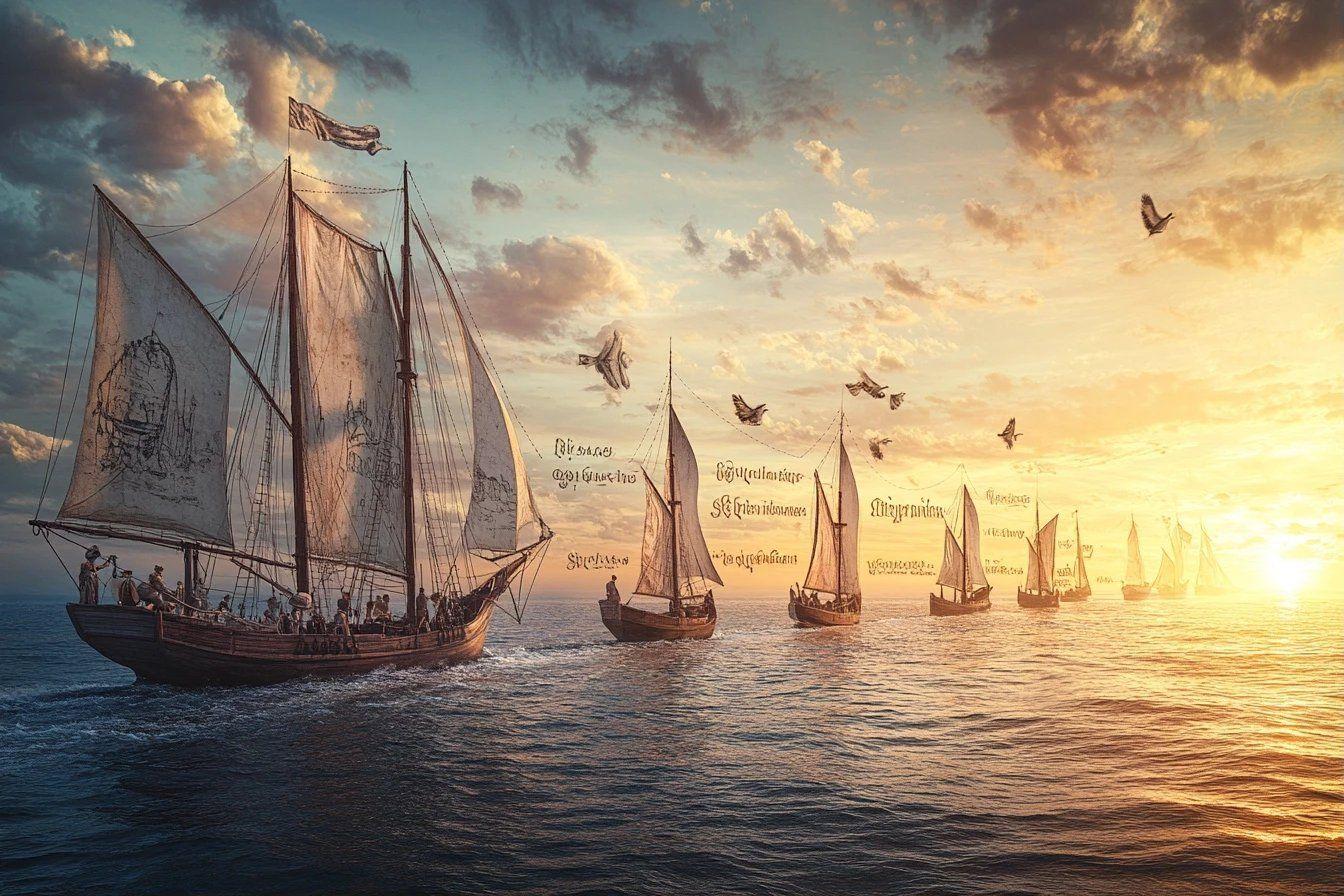 Goélettes et caïques : découvrez ces bateaux traditionnels et leur histoire maritime fascinante