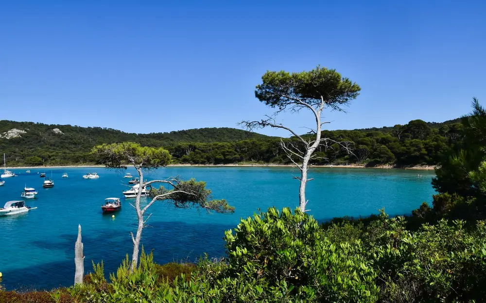 Les îles d'Or au large d'Hyères