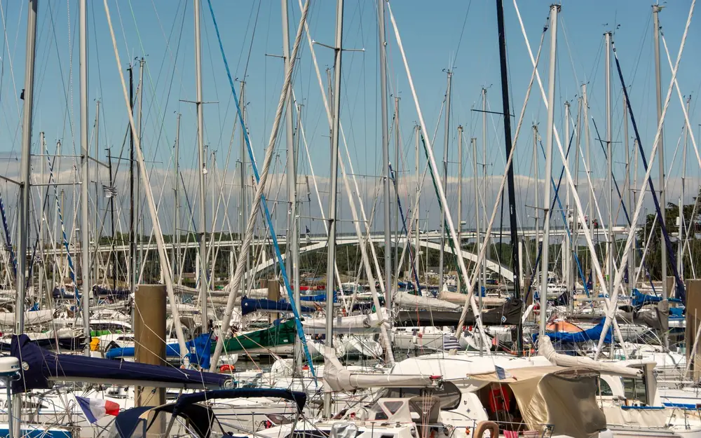 Le port de plaisance de La Grande-Motte