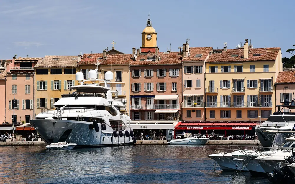 Le littoral de Saint-Tropez