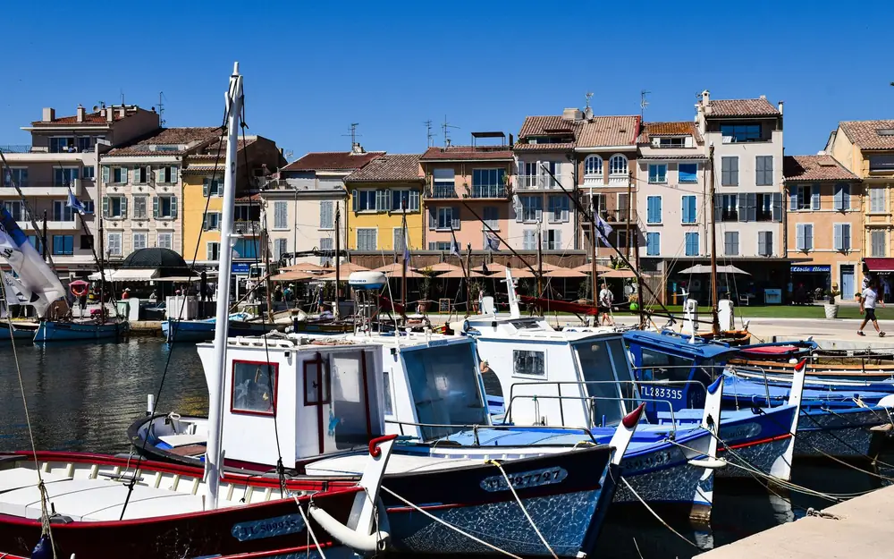 Le littoral de Sanary-sur-Mer