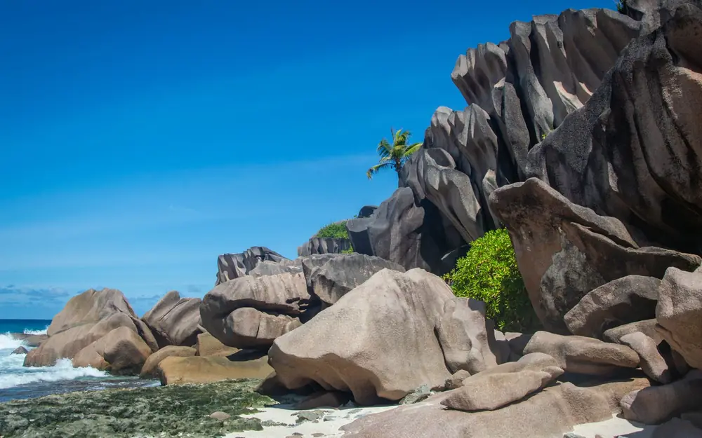 Rochers de granit des Seychelles